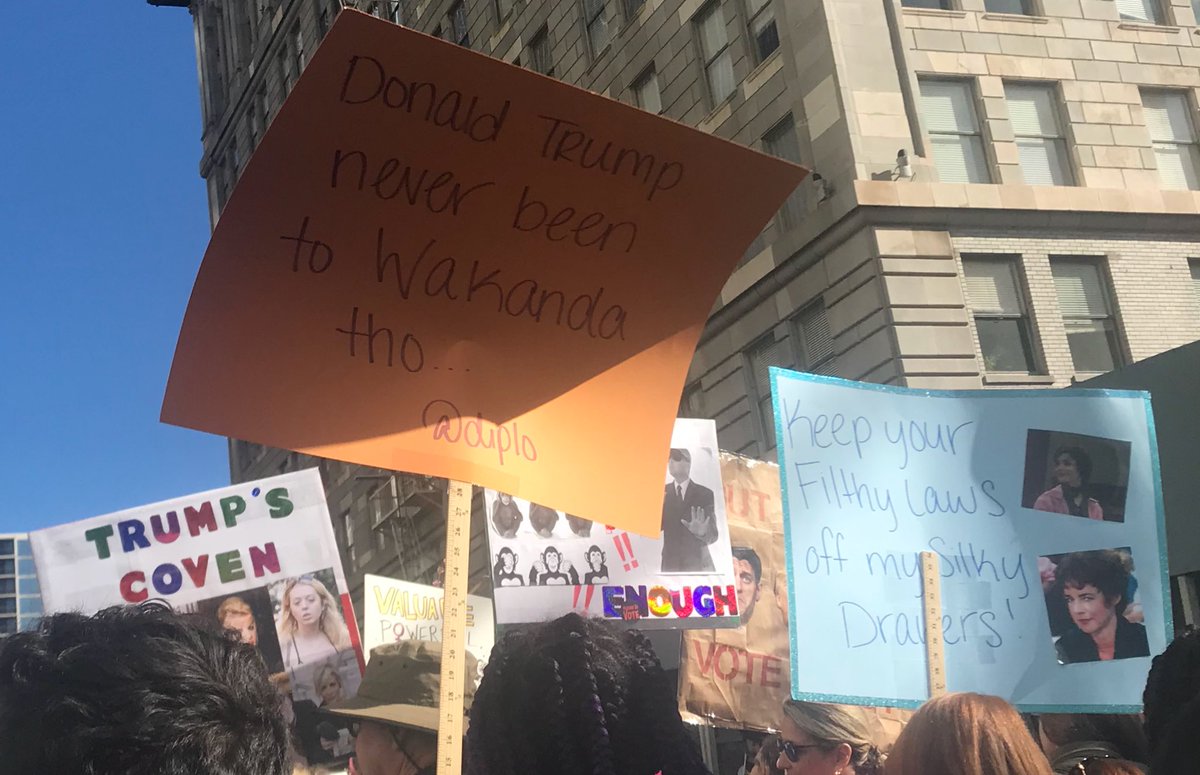 natasharothwell's tweet photo. ✊🏾This is what democracy looks like. #RESIST #PERSIST #NOTMYPRESIDENT #TIREDBUTSTRONG #POWERTOTHEPOLES #DONTBOOVOTE #TAKEBACKTHEHOUSE #TAKEBACKTHESENATE #BLM #TIMESUP #STRONGERTOGETHER #YESWECAN #FIGHT #MOVEMENTNOTAMOMENT #WMLA #LOVEISLOVE https://t.co/IgMlZUtHyy
