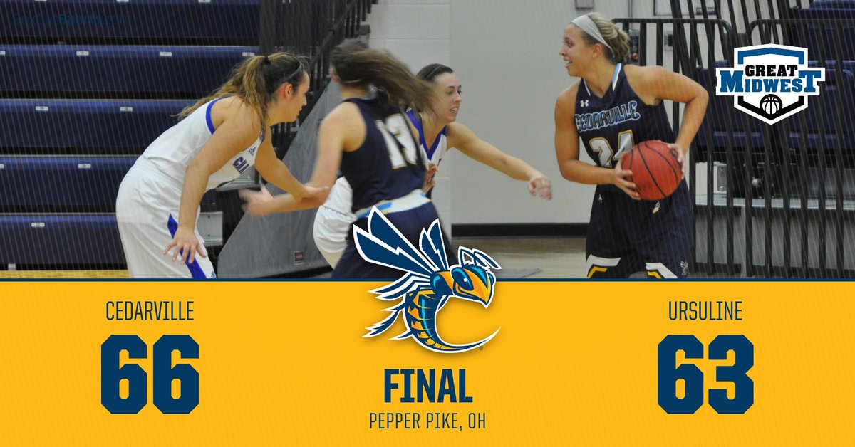 CUJackets's tweet photo. WBK Update: @CedarvilleWBB takes down @UCArrowsWBB in Pepper Pike, Ohio! #SixthStraightWin https://t.co/lHecNnm0DW