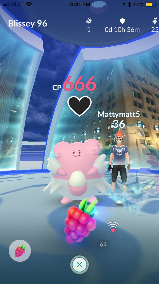 mattymatt5's tweet photo. Satan’s Blissey #PokemonGoRadio #PokemonGo https://t.co/XzkD5T6Cma
