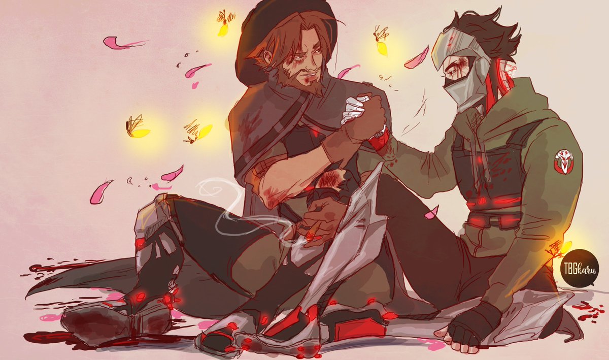 tbgkaru's tweet photo. some of my favorite dynamics, there will be more! 🙏#mercyatta #mcgenji #widowhanzo #anahardt https://t.co/RlB6s4z5o7