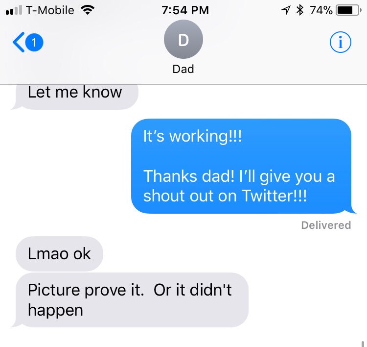 Shout out to my dad! He’s the GOAT! @Raymyway