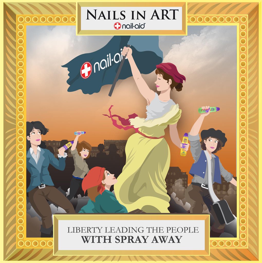 nailaidworks's tweet photo. Nails un Art: Liberty leading the people with SprayAway
#1SecondSprayAway by #NailAid💅🏼 are maximum strength #acetone and #nonacetone nail #polish removers in exclusive #aerosol #sprays. #libertynails #powernails #powertothenails #artnails #polishliberty #nailsstrenght https://t.co/rVmgMpyyhe