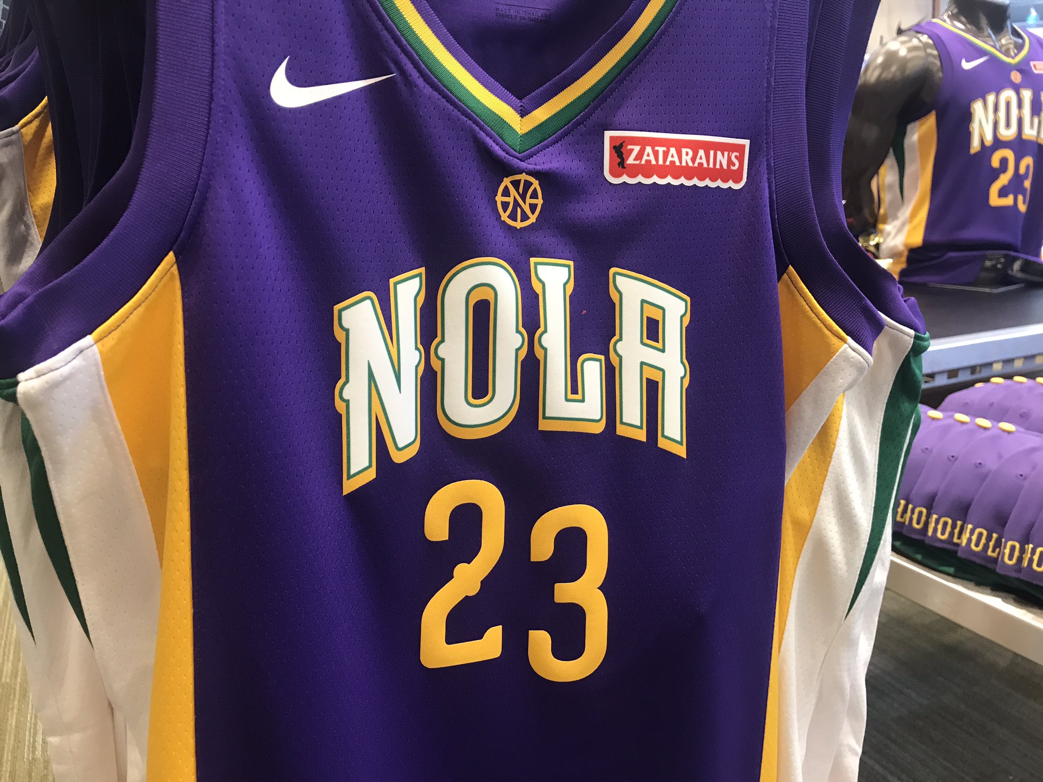 New Orleans Pelicans on X: Our City edition Mardi Gras gear is on