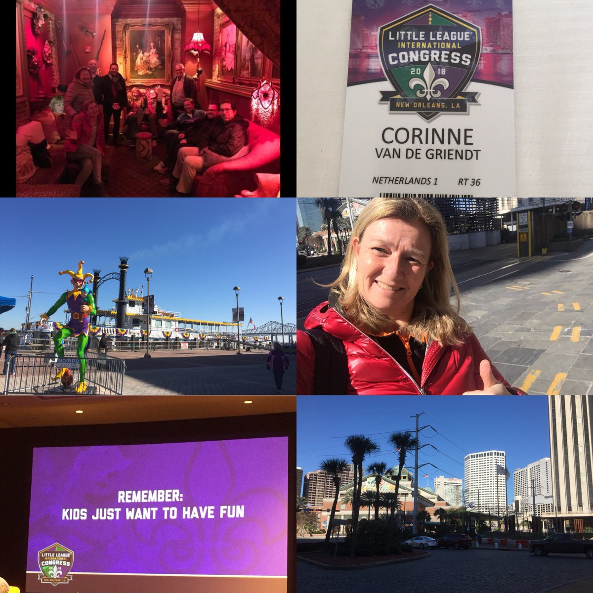 CorinnevdG's tweet photo. #LLCongress #lovemyjob https://t.co/IAKgmCewRd