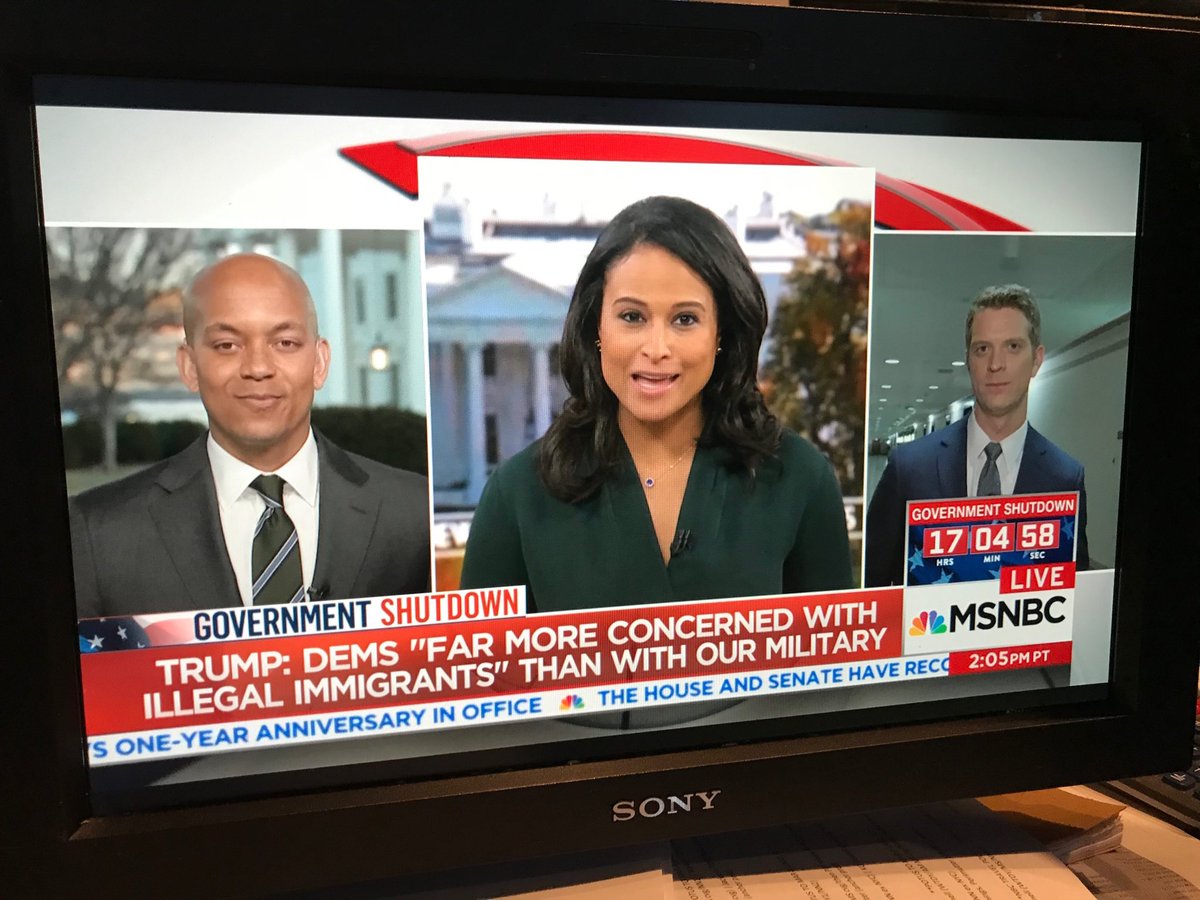 Tony Capra On Twitter The Government Maybe Shutdown But The Nbc Washington Bureau Is Working Kwelkernbc Garretthaake Geoffrbennett