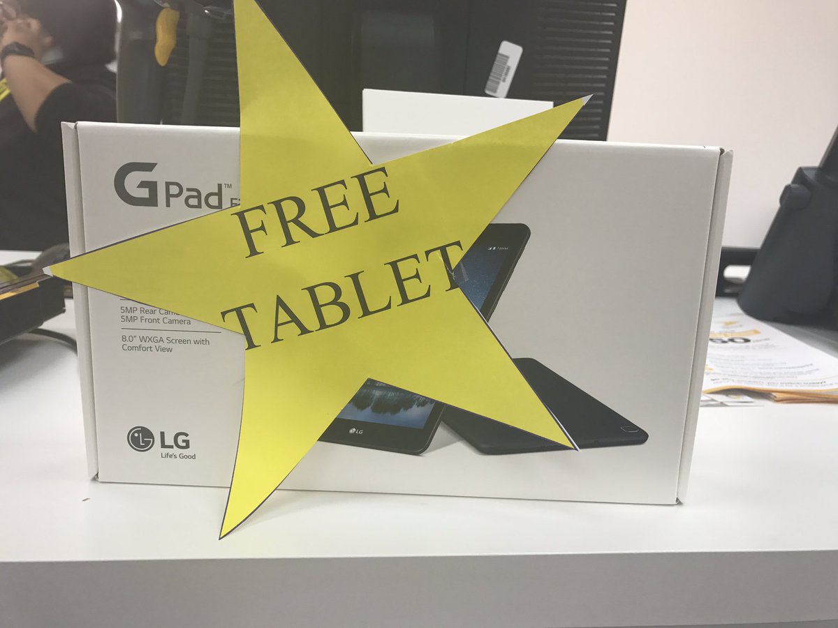 Ask us how to receive a free tablet today!!