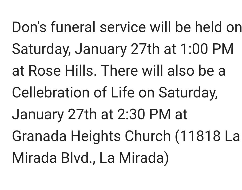 Funeral Services for Don Gauthier ❤️🙏🏼💯 #lamiradafootballfamily