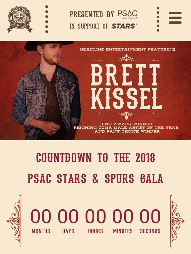 brett kissel at the kee