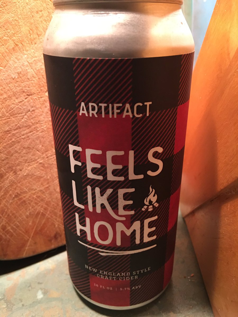 I love all <a href="/ArtifactCider/">Artifact Cider</a> but this one, fermented on rum-soaked oak chips, is really special!