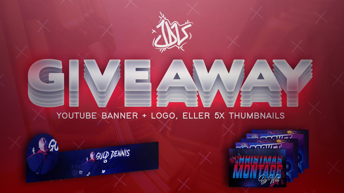 Jaydivee's tweet photo. *2K GIVEAWAY*

jeg er jo rundet 2k subs på youtube, så vil gerne give 5 thumbnail, eller rebrand din youtube kanal med et nyt banner, og logo.
For at deltage skal du gøre følgende.
1. Følg @JDViiiiii
2. Like opslaget 
3. Retweet
4. skriv #JDV2K i kommentarfeltet https://t.co/OC0wTQvnor