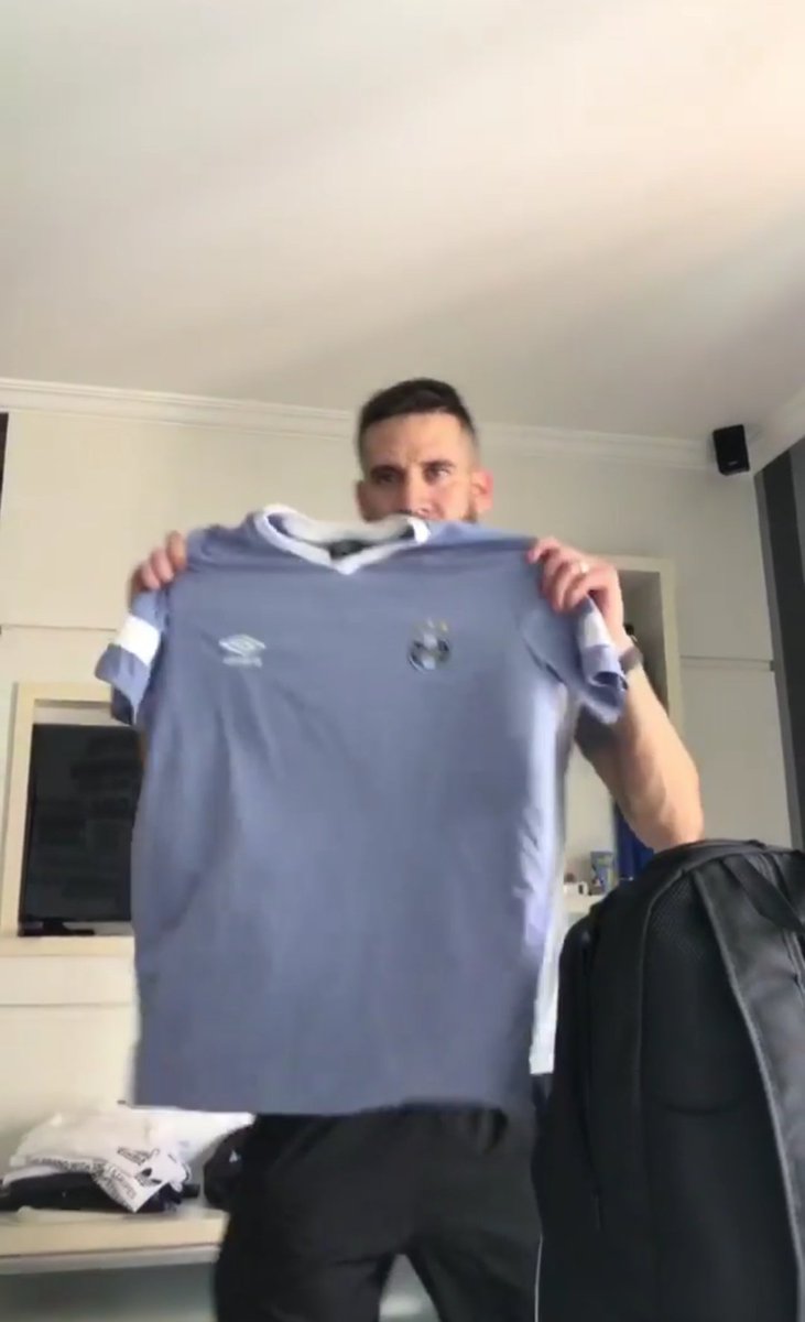 camisa concentração gremio