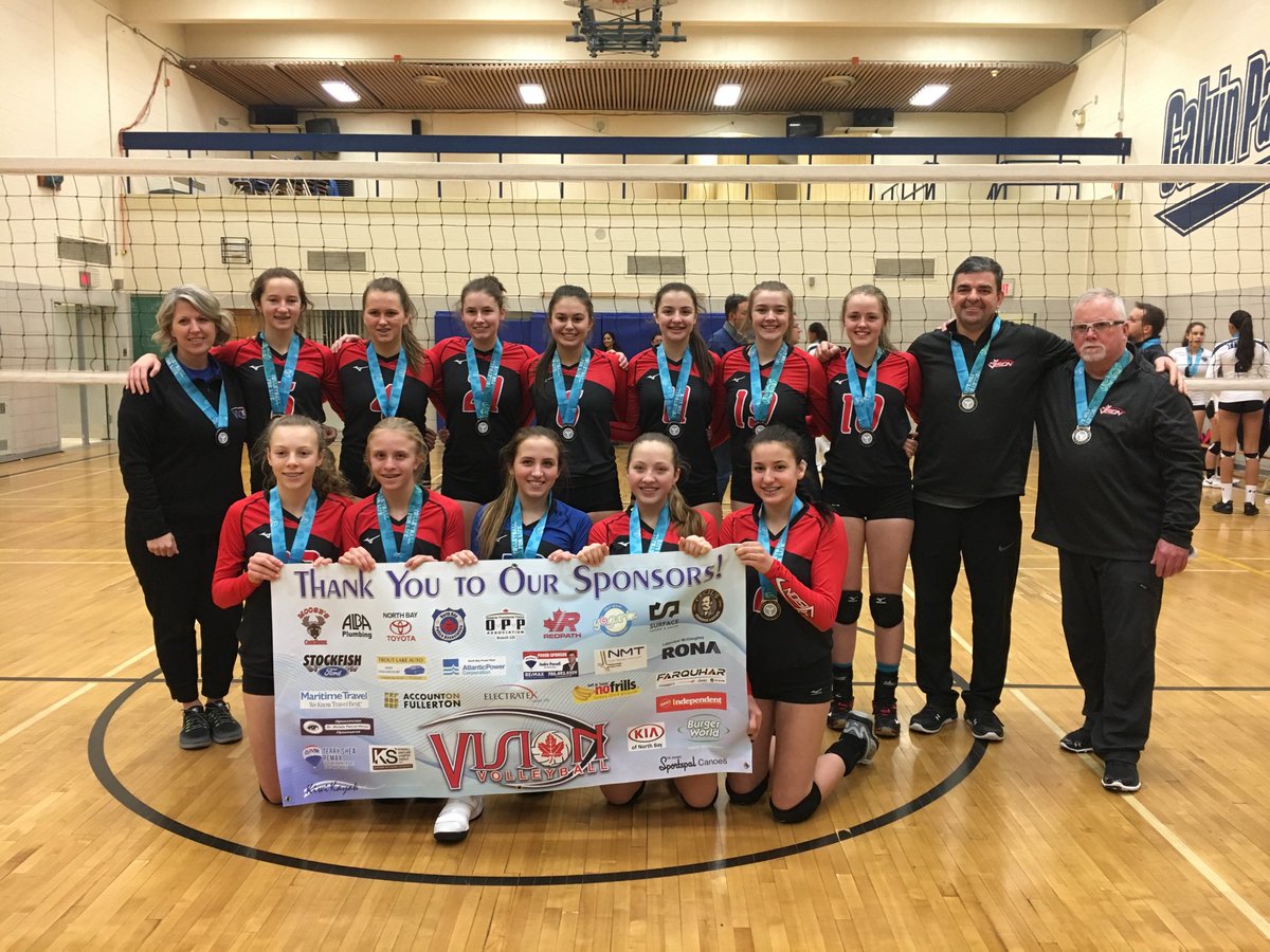 U16 vision girls lost a hard fought battle but come away with a silver medal in select division! Move up in the rankings!! @visionvolleyball