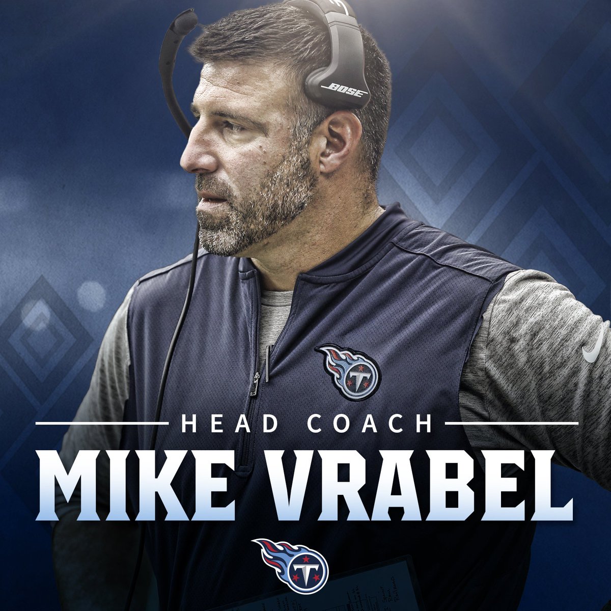 Image result for vrabel head coach of tennessee