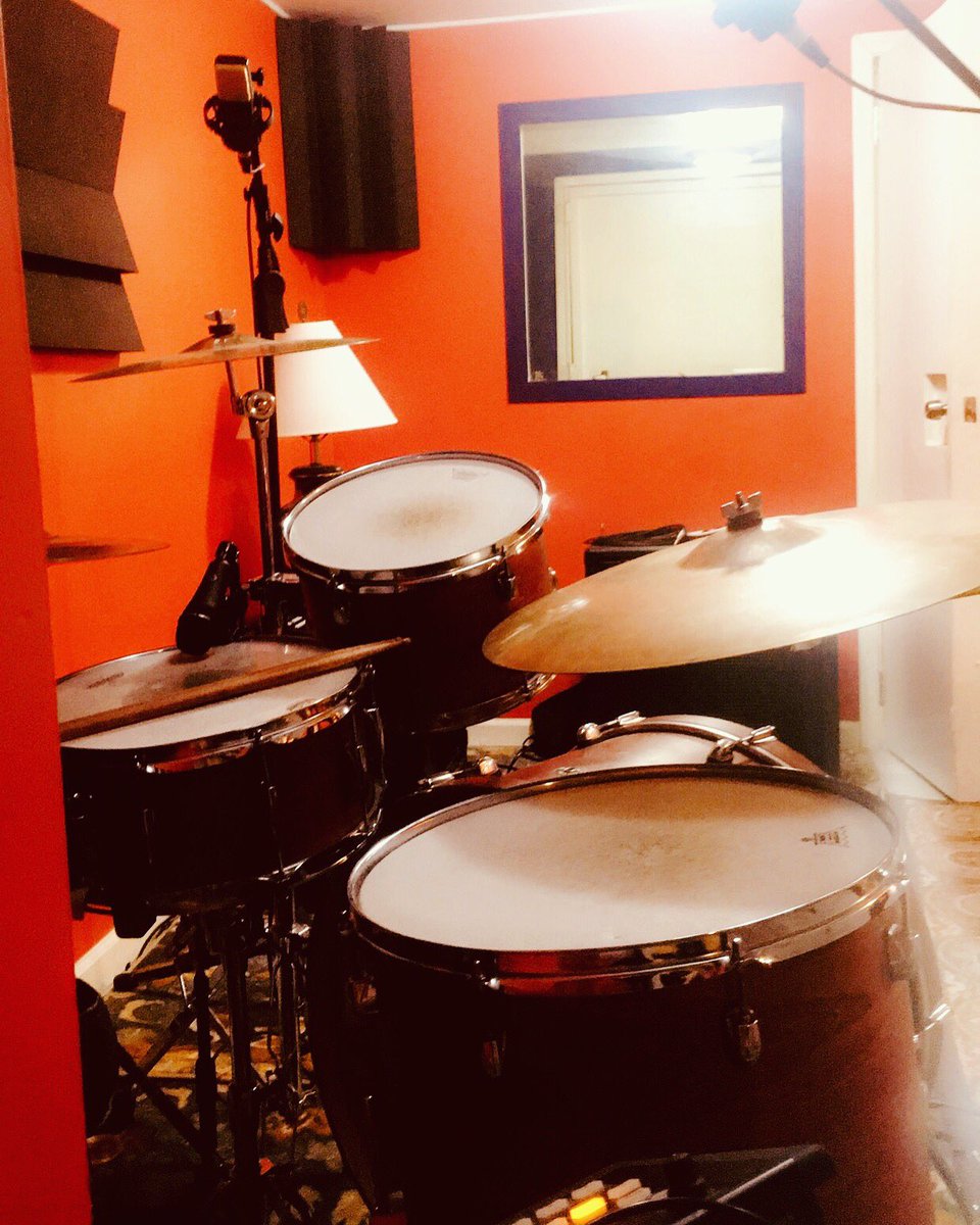 SunTribeSound's tweet photo. Working hard in the studio today! #GretschDrums #PaisleySoundStudio https://t.co/2aKzv4t5r4