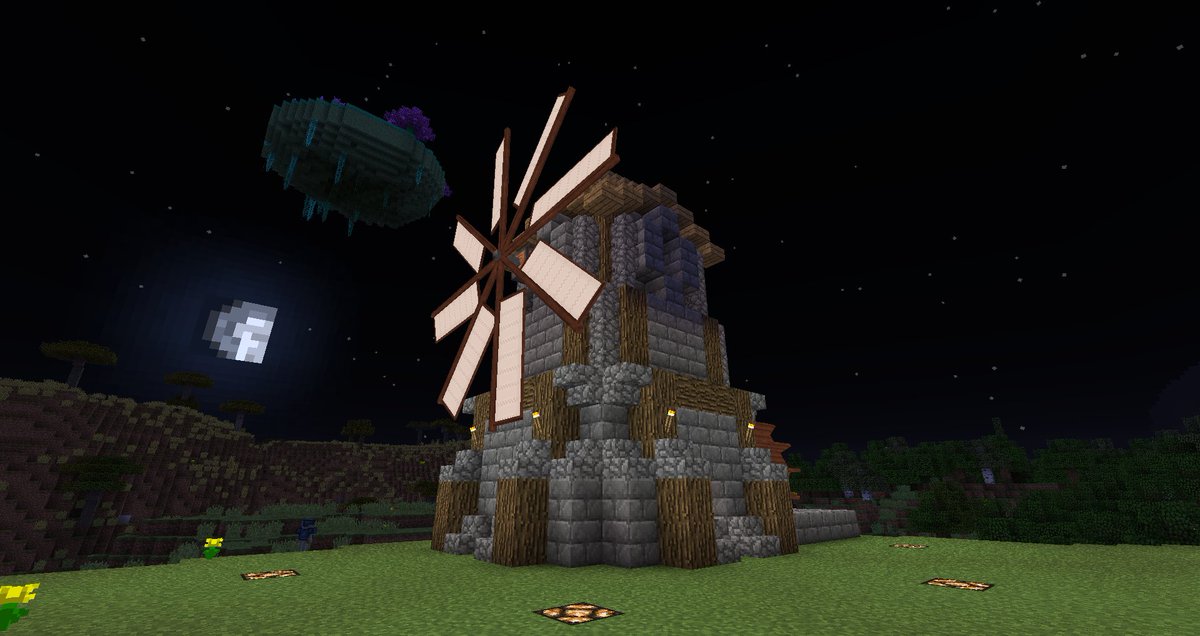 Reo_de_Muerte's tweet image. He tenido que actualizar el molino, ya se me quedaba corto XD Voy a tener que generar RFs con canola como esta haciendo @tonacho XD Los molinos ya no son suficientes :S #MinecraftMods #AgeOfEngineering