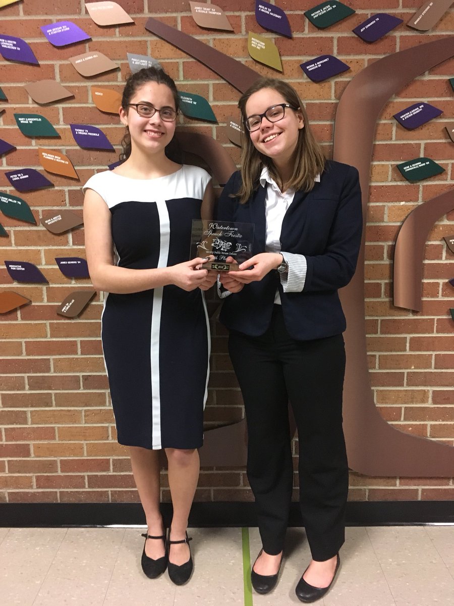FNHspeechdebate's tweet photo. Huge congrats to North for being the #1 NoDak team at the Watertown invite!! 

@marthmallow_ and @Erica_G_Flores made quarterfinals in varsity PF!

@IsaacSpanjer and @_sofia_flores closed out varsity LD finals and were named co-champions! https://t.co/aeouwineiS