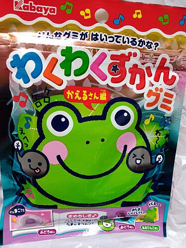 Xintian Zhiyang على تويتر 久々に コンビニでパッケージ買いをしました むっちゃかわいい W カバヤ食品の わくわくずかんグミ かえるさん編 ちなみに 中身はフツーのグミなんですが 食べてるうちに 鳥や魚になってカエルやカエルの卵を食べて
