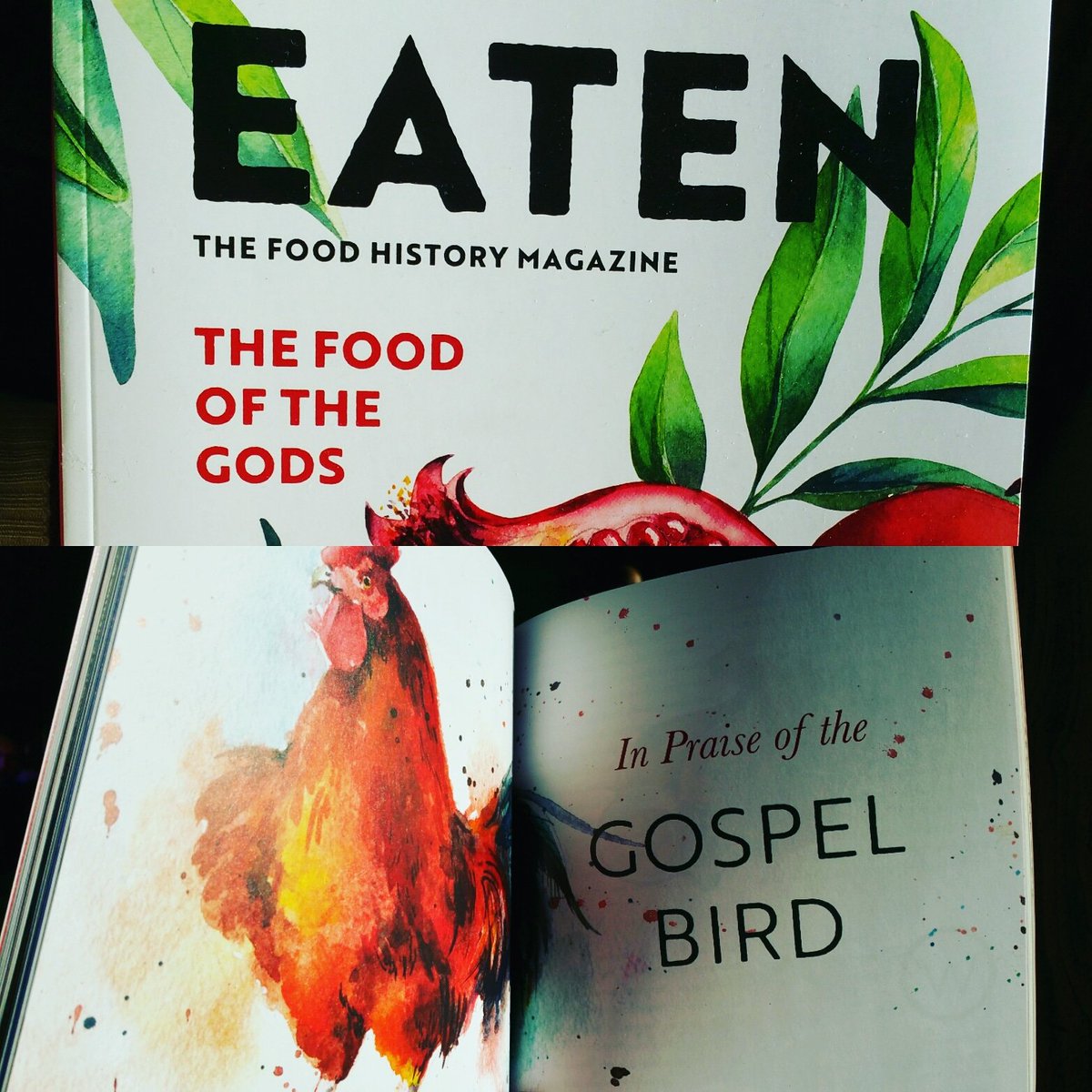 soulfoodscholar's tweet image. Thanks @eatenmag for including my essay on #friedchicken, a.k.a "gospel bird," in the inaugural issue of your beautiful magazine!
