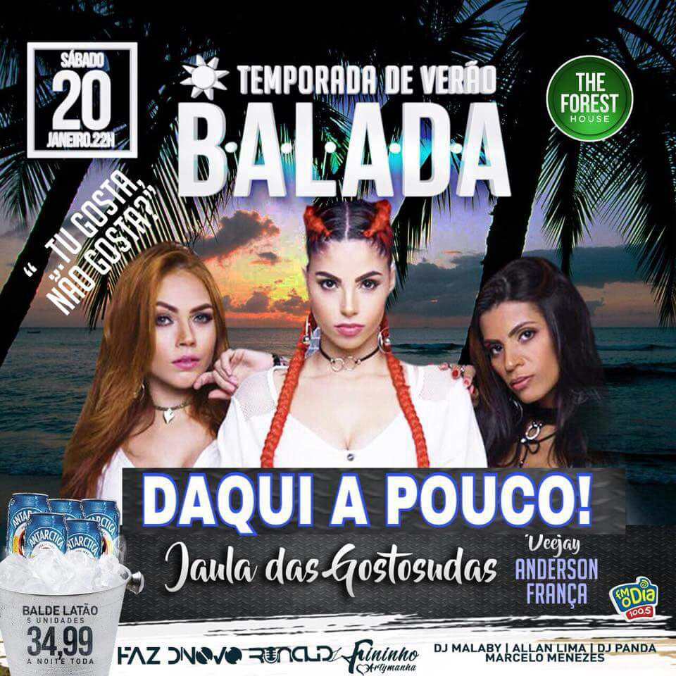 vitinhowoou's tweet photo. Tá chegando a hora!!! 

#DaquiàPouco 🙌🙌🙌

Tu gosta, não gosta?
Tu gosta, não gosta?
Tu gosta, não gosta?

Hoje tem Jaula das Gostosudas ao vivo no palco do B.A.L.A.D.A.
#SaiaDaRotina #VemProBalada #LugarDeGenteBonita https://t.co/1GzBvcuheo