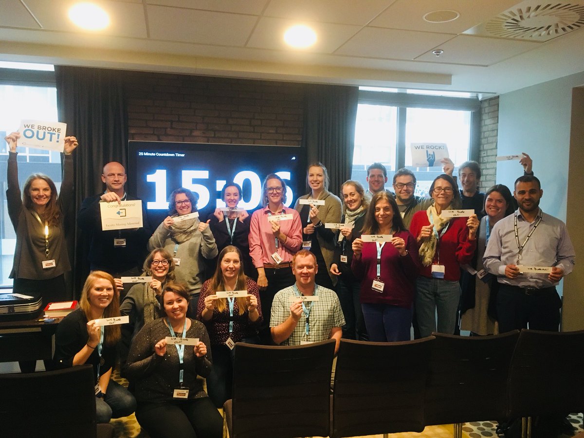freyk_math's tweet image. Had a great time at the #ELMLE conference in Amsterdam. Great workshops that were all Middle School focused! My highlight is when my first ever @breakoutEDU presentation group broke out in 10min!!