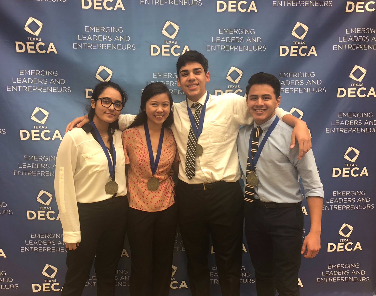 Great DECA comp today! Sending four competitors to state!! Proud of them all #Limitless 👩🏻‍💼👨🏻‍💼