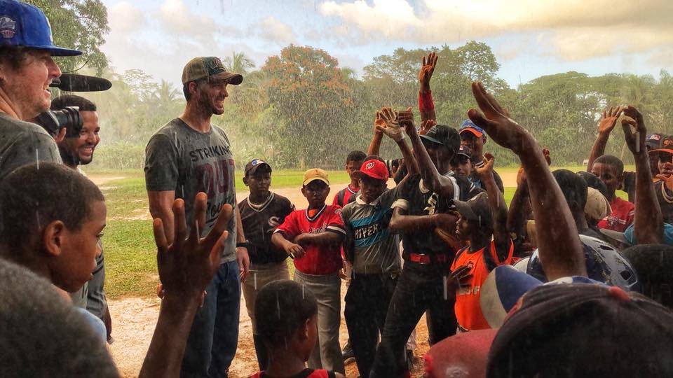 Adam Wainwright (@unclecharlie50) on Twitter photo A little rain couldnāt stop us from playing baseball with the future stars of #Camarón or from sharing Jesus today. <a href="/food4thehungry/">Food for the Hungry</a> <a href="/BigLeagueImpact/">Big League Impact</a> <a href="/DreamWeava7/">Luke Weaver</a> A little rain couldnāt stop us from playing baseball with the future stars of #Camarón or from sharing Jesus today. <a href="/food4thehungry/">Food for the Hungry</a> <a href="/BigLeagueImpact/">Big League Impact</a> <a href="/DreamWeava7/">Luke Weaver</a>