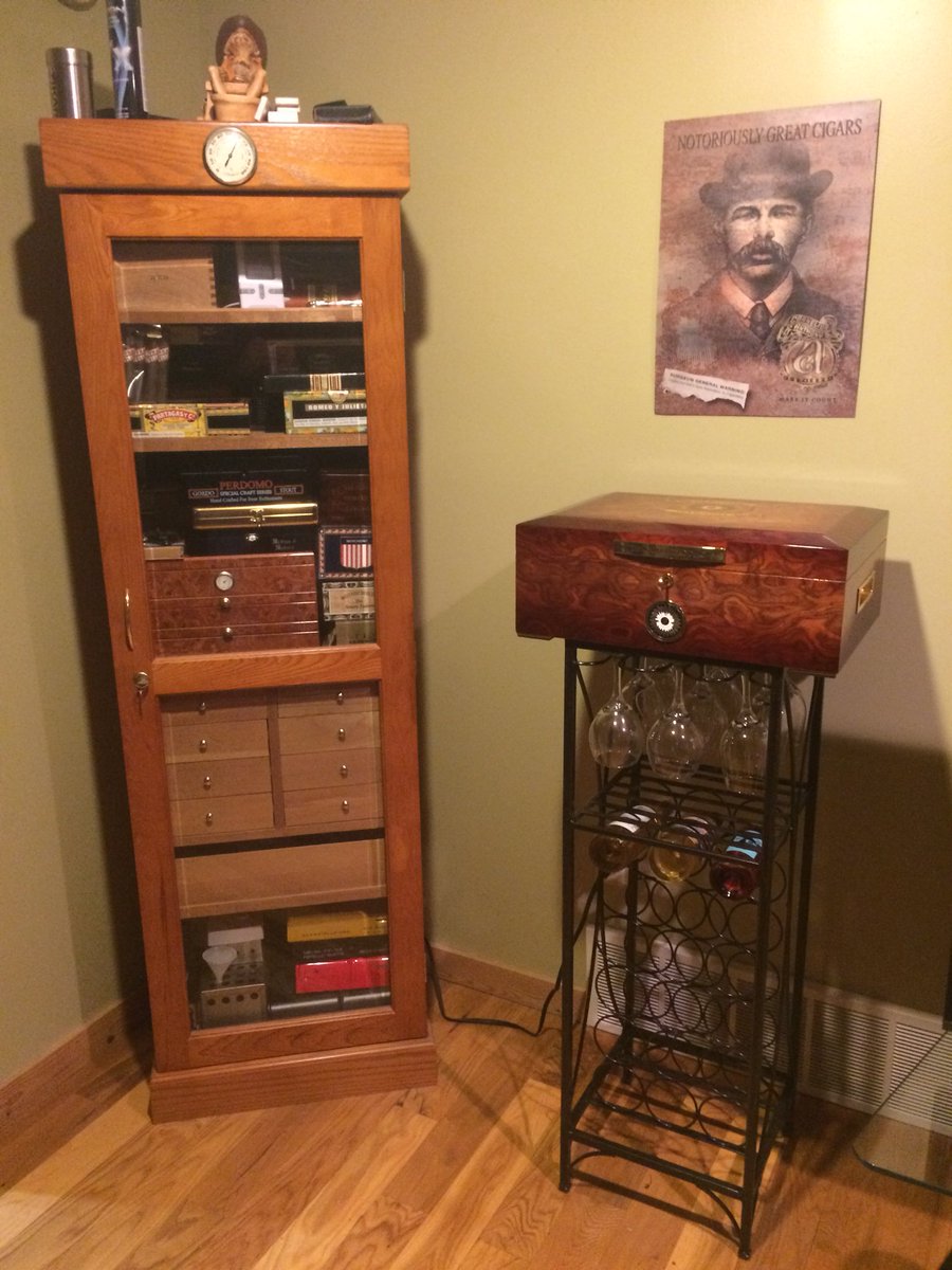 Our dude Cliff Farley has officially displayed his winnings from last year: a beautiful <a href="/PerdomoCigars/">Nick Perdomo</a> Habano Humidor! He was the big winner last year...you could be next!
