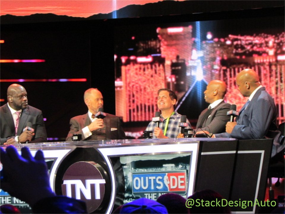 StackDesignAuto's tweet photo. #MarkCuban is quite #TechSavvy, works hard to keep up! Nice to see him last week at #CES2018 in #LasVegas, #SandsExpo. #TNT hosted #OutsideTheNBA w/ #Cuban as guest & #Shaq drove the #EV w/ #Kenny while #Barkely chose to watch from the sidelines!
#CES #EETimes #Docdivakar #IEEE https://t.co/MvM2LD9Ce0