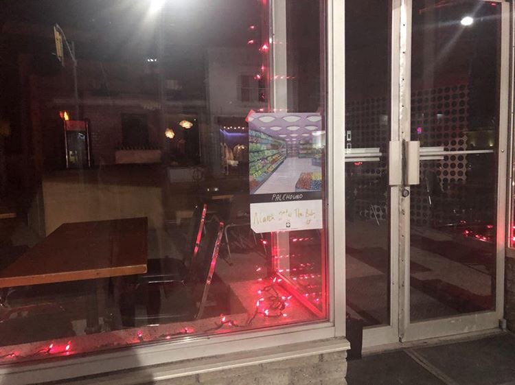 Calabru's tweet photo. Just so everyone is aware, this is the current view outside of the venue where we were supposed to be hosting Crendon Stage tonight. Got cancelled because "The owner needed it for himself" https://t.co/XkAqiPOR85