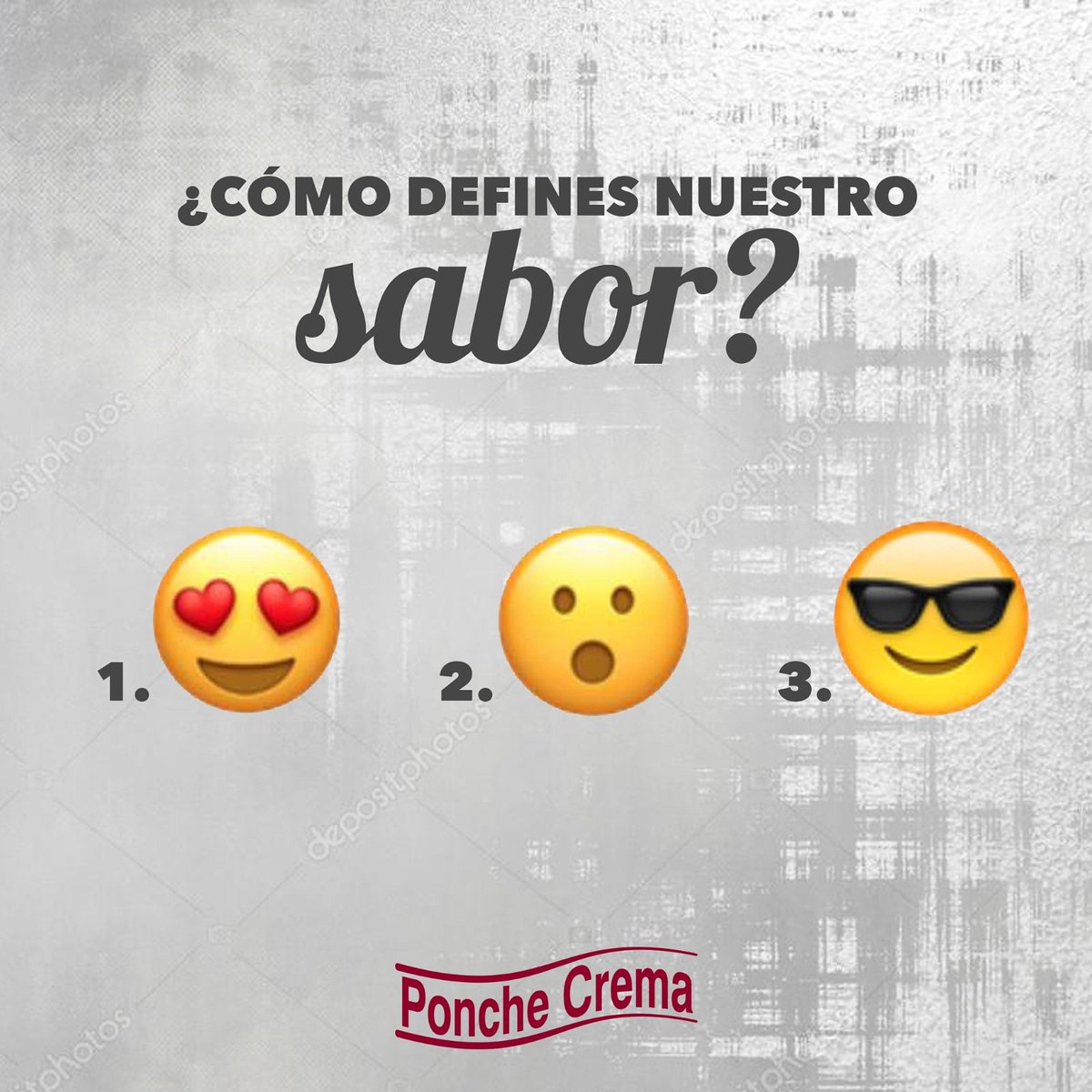 ¿Y tú qué cara pones luego de tomar #PoncheCrema🍹?