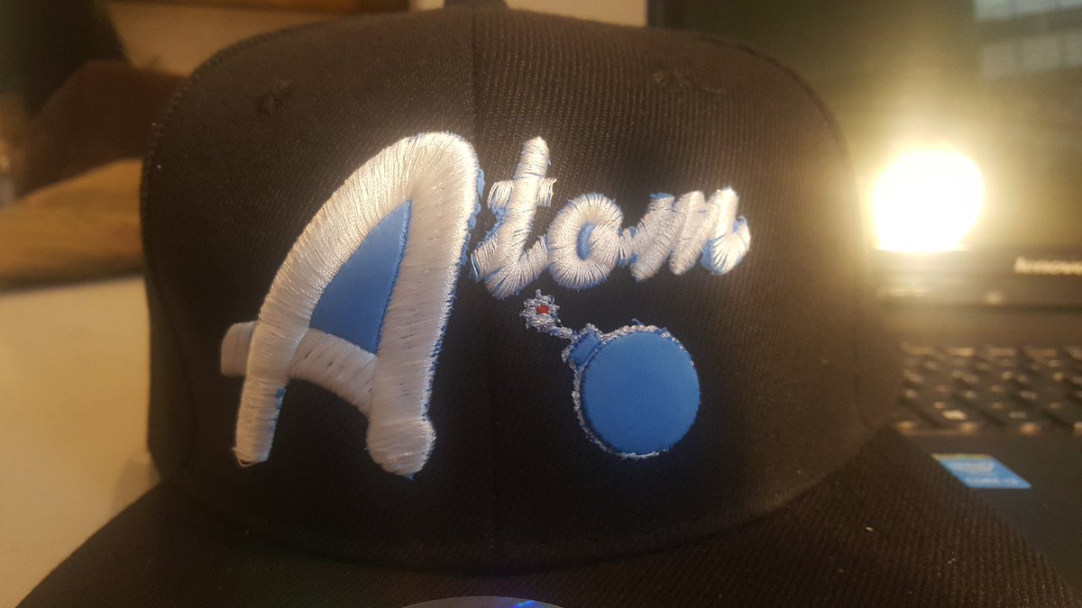 So_Jew_Coo's tweet photo. Starting my own designs, if you need custom embroidery.... hit me up.
Atom Bomb on the way https://t.co/n3CXqjNOqb