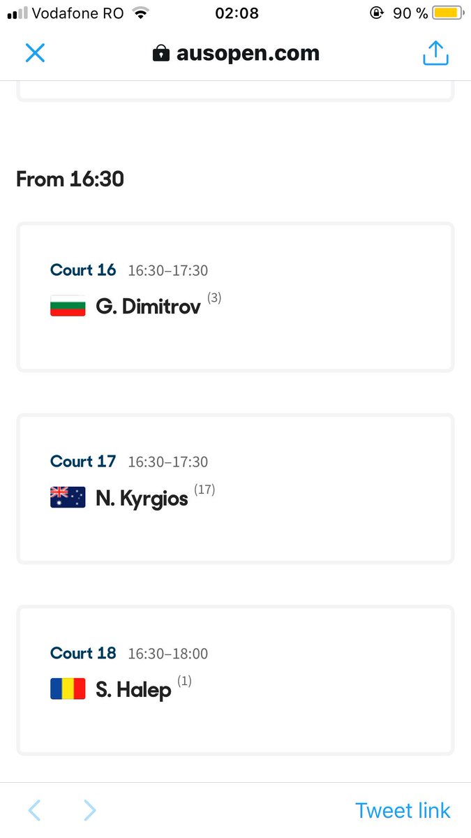 vlad_padureanu's tweet photo. @Simona_Halep has scheduled 1:30h of practice on court 18 from 16:30-18. ππΌπππΌπ€πΌβ€οΈπͺπΌππΌπΉπ© @WTARomania @LosHalepenos https://t.co/idvBEjSBDc