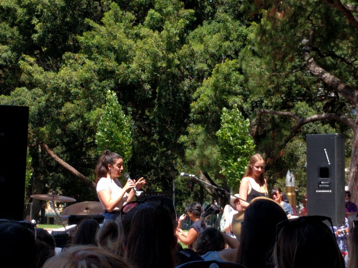 Jasmine Nous urges us to ensure that our activism is intersectional #WomensMarch2018 #WomensMarchSyd
