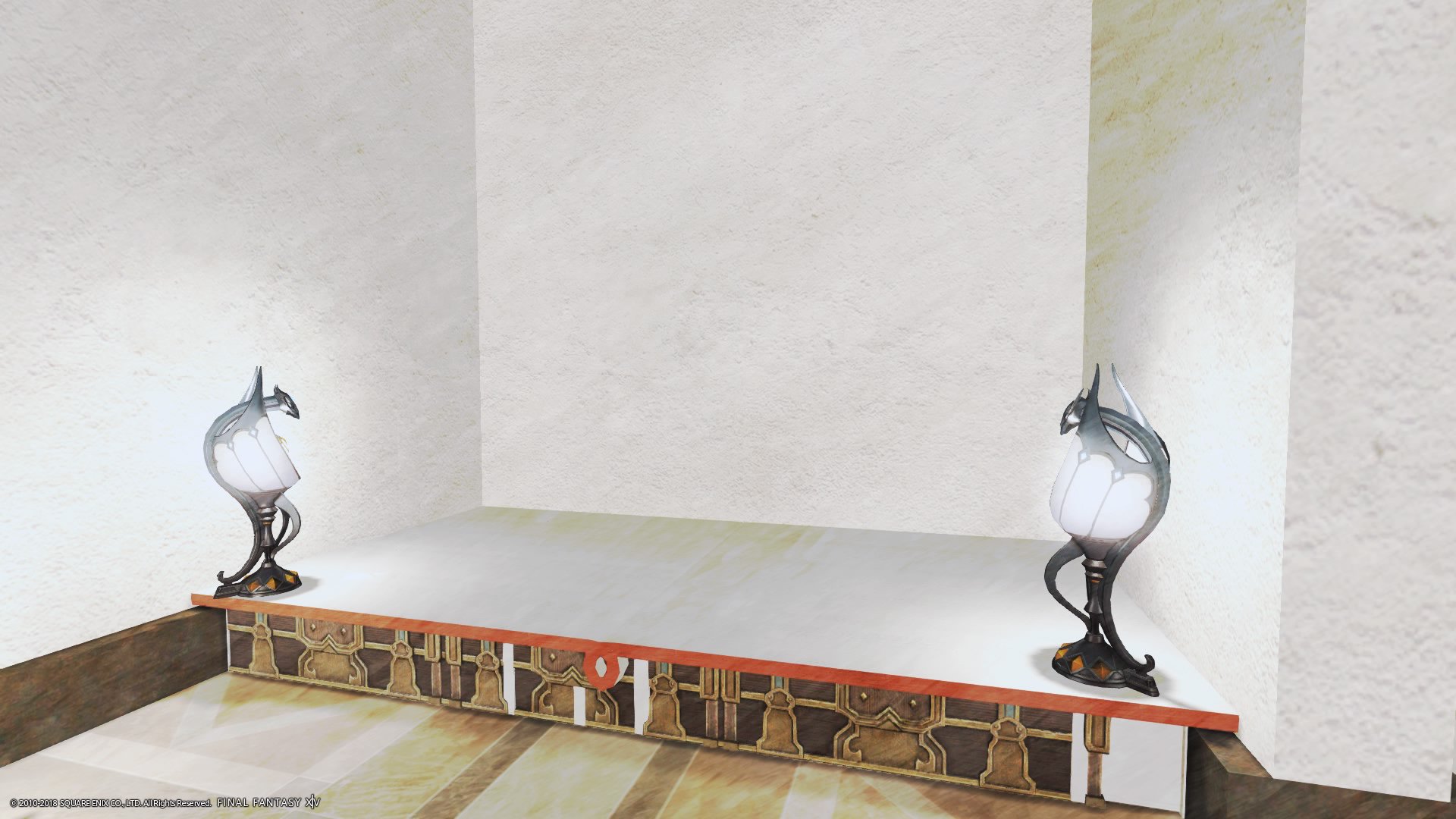 げろ 4 9おにぎり 4 23警察 あにゅママに教えてもらった撮影スタジオレシピ 壁はホワイトパーテーション 床は文机だそうです 各々のカラーに合わせて染色出来るので 幅が広がりますね 感謝感謝 Lsぐるらば Ff14ハウジング