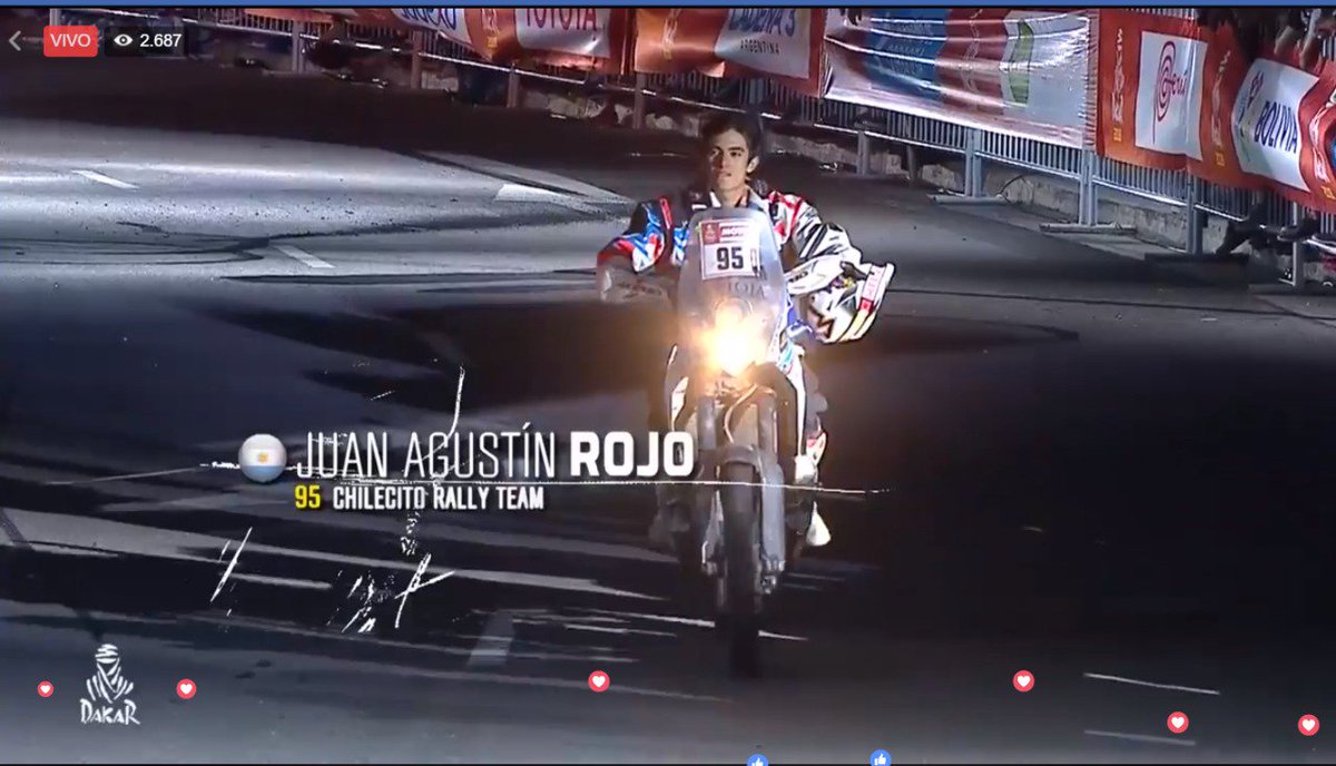 Juan Rojo, ★🇦🇷★ Podio de llegada – Celebra a tus héroes! ★🇦🇷★
9000 km más tarde… #Dakar2018 #Motos #raid #PODIO