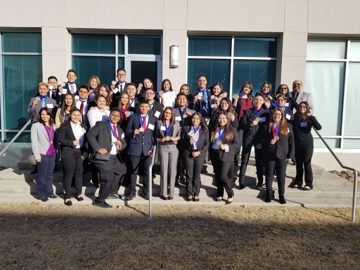 TexasDECA's tweet photo. Congratulations to all of our @TexasDECA competitors who are moving forward to State Career Development Conference in Dallas! We’ll see you in February! Be sure you and your chapter participate in #MissionComfort to earn state recognition! #BELIMITLESS https://t.co/xhY1aWX7xG