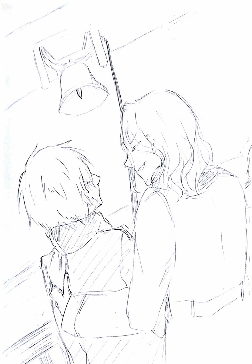 # リプ来たセリフで一コマ描く
碇さんより仏英が恋路ヶ浜をぶらぶら
まるさんよりろまで逢いたい
です!! 