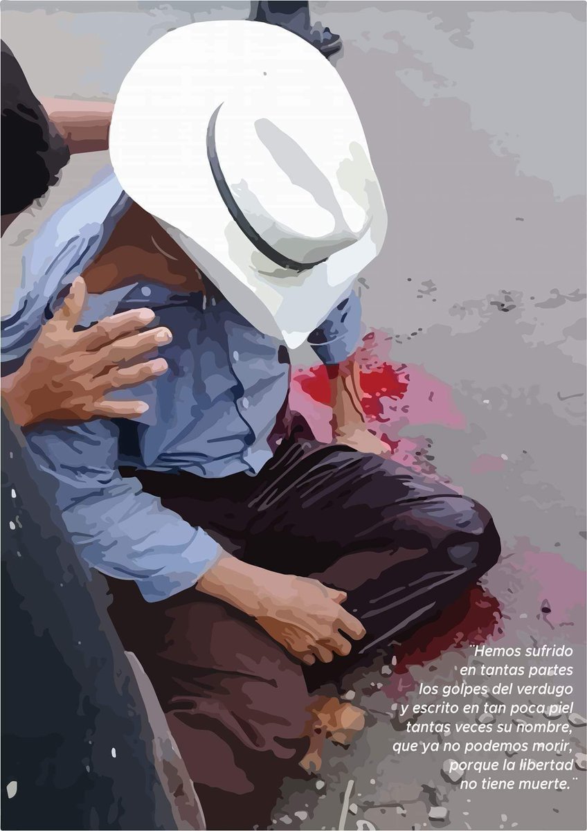 StephanieAU25's tweet image. &quot;Ayudeme compa&quot; 

- Don Anselmo Villarreal (QEPD)

Agonizó y murió frente a compatriotas que estaban luchando contra la tiranía de joh. ¿Cuántas muertes más tendrá que llevarse a la casa presidencial el gran &quot;hombre&quot; nacido en la tierra del Indómito indio Lempira?