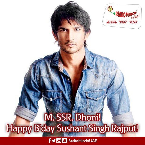 Happy Birthday Sushant Singh Rajput! -  