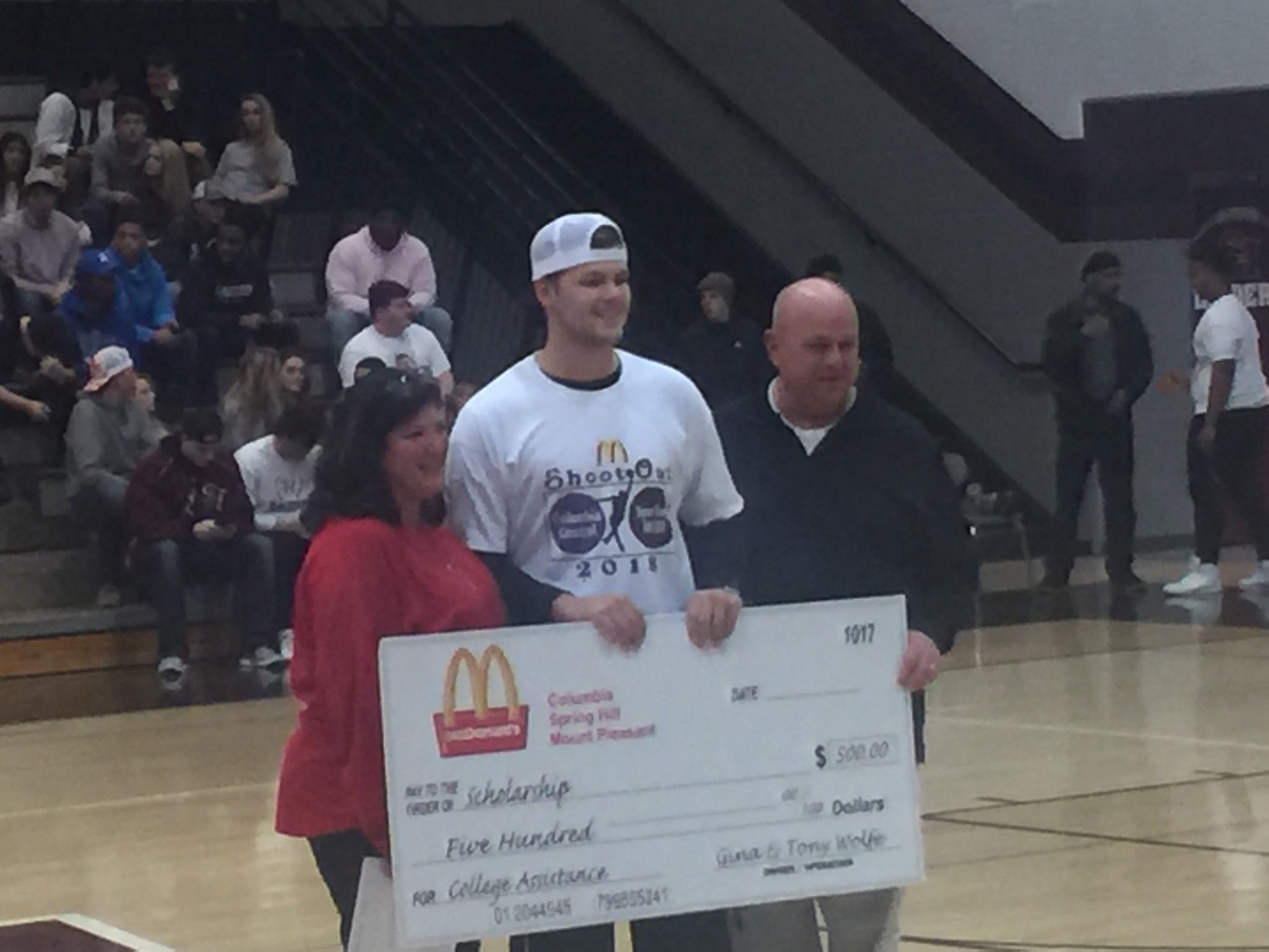 Columbia Central on Twitter "Drew Williamson wins a 500 scholarship