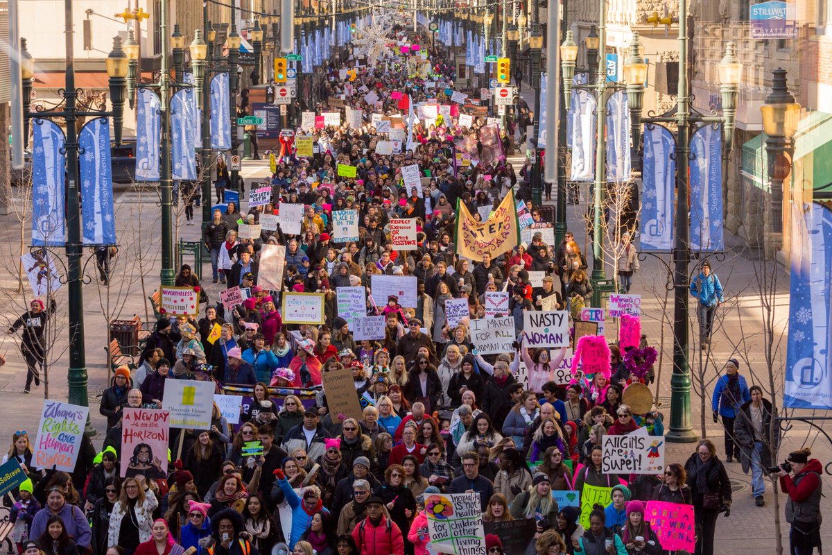 Calgary Women's March 2018 @wmyyc #womensmarchyyc #yyc #marchonyyc