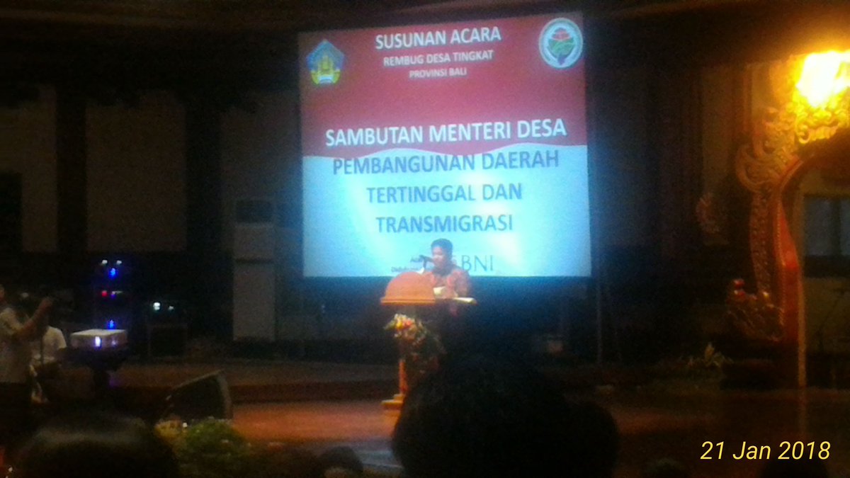 AdiParmadi51's tweet photo. Sambutan Irjen Kemendes dlm #Rembug Desa Bali
#GerakanInovasiDesa #TPPIBali @jokowi @EkoSandjojo @anwsanusi @taufikmadjid71 @fachrilabalado https://t.co/YhKGWTRhJJ