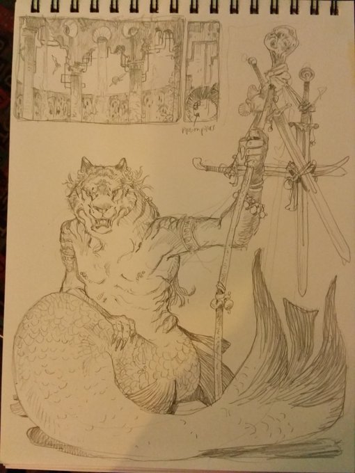 Tiger Mermaid 