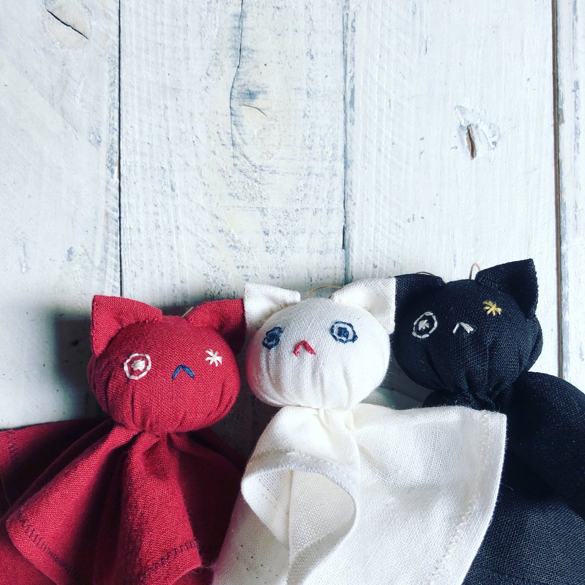 ねこねこてるてる。 TenderHead開店しております。 ねこてるてる、 再