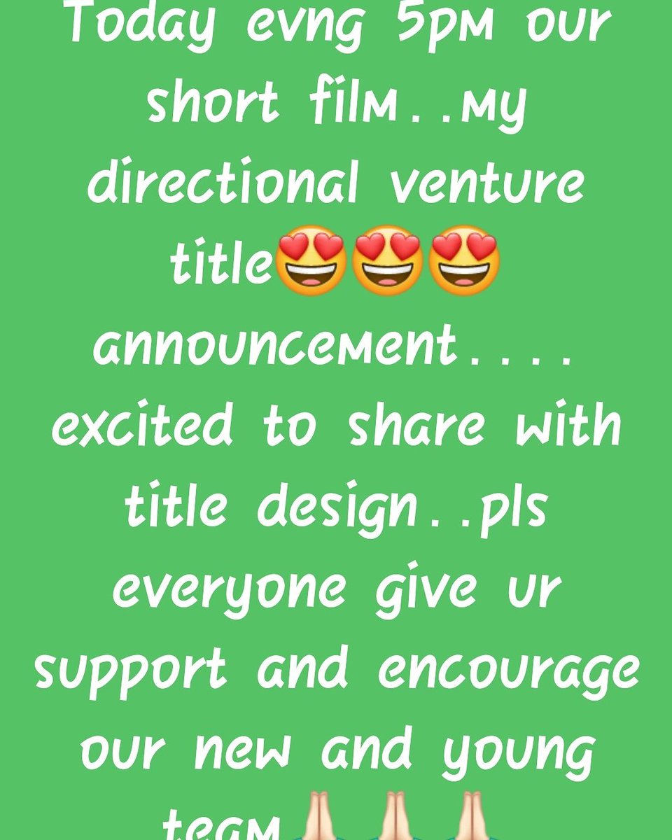 ashwin2108153's tweet photo. My frst short film..title announce @5pm tody stepng frst stage..need all ur blessings&amp;prayers thank you..@behindwoods @igtamil @CineTimee @cinemapayyan @SunTV @CinemaCalendar @AnandaVikatan @Dhananjayang @thondankani  @VigneshShivN @raveena116 @actorsathish https://t.co/nNVzfCcOK1