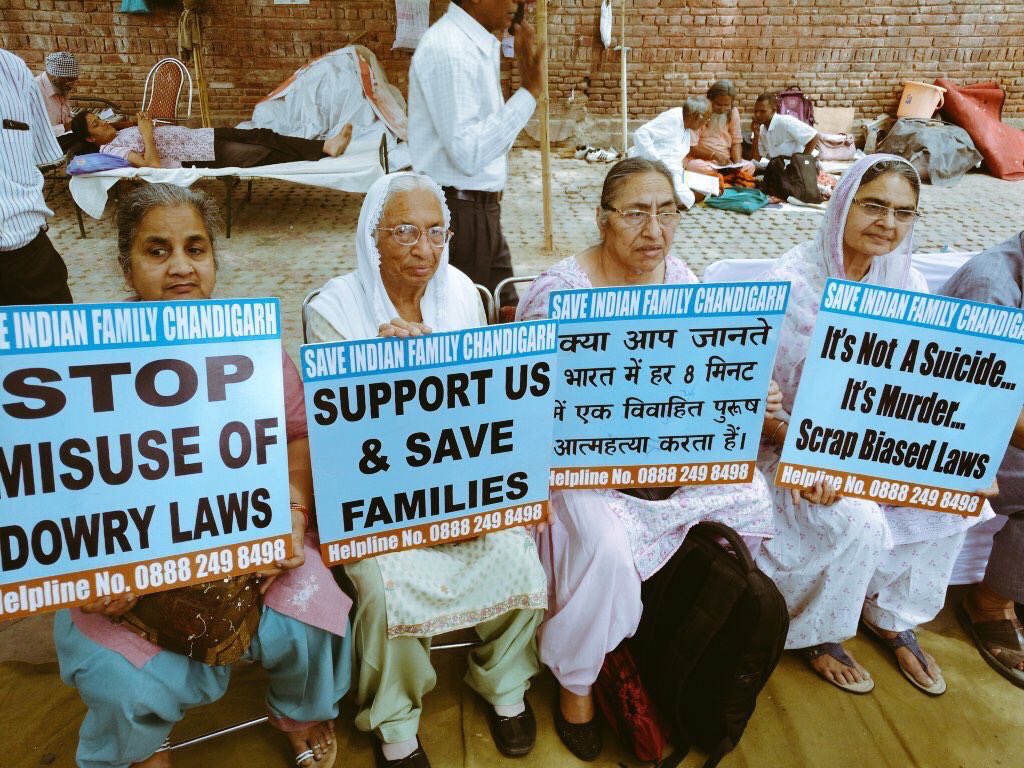 @MinistryWCD @OfficeOfRSP @rsprasad @rashtrapatibhvn @Manekagandhibjp @smritiirani @SushmaSwaraj @narendramodi @SwatiJaiHind : These are also WOMEN and AGED too. How are you saving them? Is mother-in-law or sister-in-law always at fault? #SayNoToFalseCases #SaveElders #False498A