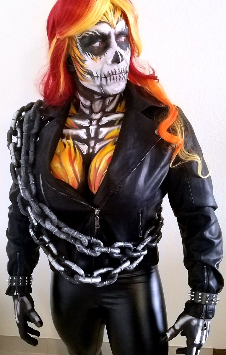 Art by Lana Chromium (@artbychromium) on Twitter photo 📽 NEW VIDEO ALERT 🔥 Ghost Rider bodypainting cosplay for <a href="/comiccon/">Comic-Con San Diego</a> international by <a href="/isabelleturell/">Isabelle Selena</a> 📽: youtu.be/Ku8JF1kkO-0
Give it heart if you like 🙏🤗 #cosplay #bodyart #ghostrider #comics #movie #comiccon #sdcc2017 #cosplayers #mua #makeup #skull 📽 NEW VIDEO ALERT 🔥 Ghost Rider bodypainting cosplay for <a href="/comiccon/">Comic-Con San Diego</a> international by <a href="/isabelleturell/">Isabelle Selena</a> 📽: youtu.be/Ku8JF1kkO-0
Give it heart if you like 🙏🤗 #cosplay #bodyart #ghostrider #comics #movie #comiccon #sdcc2017 #cosplayers #mua #makeup #skull