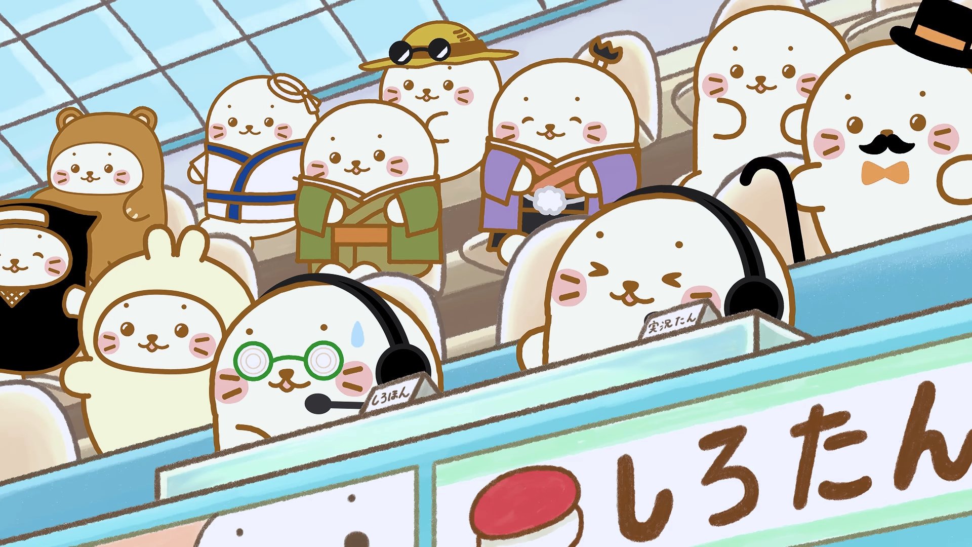 車掌ａ しろたんアニメ最新話は観客たんに12話までの登場キャラが沢山いるのがとても良い マイラブ大将たんも来てるし ヽ お殿たんもこれからアニメに出るんかな 隣の和服たんも何者だろう ぷにもち発売っちゅう事は忍者たん登場も近いかなぁ