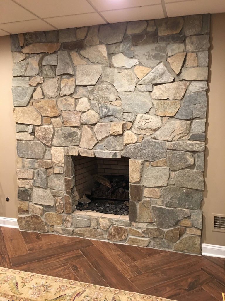 PrimeBuilds's tweet image. Complete basement remodel, including, herringbone laid wood-look tile and fireplace reno / refacing with real-stone veneer. By @PrimeBuilds #PrimeConstruction #PrimeConstructionRemodeling #ExcellenceIsAHabit #ThisIsOurWork