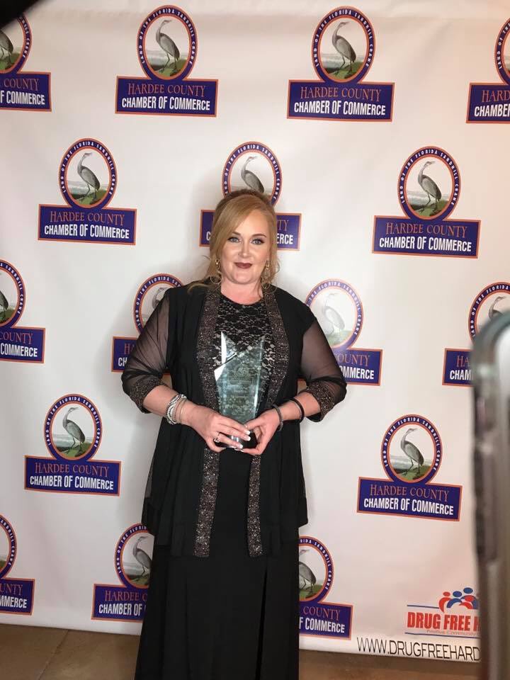 vanlynnhern's tweet photo. I’m so honored to have been selected as HardeeCounty’s Business Person of the Year! Thank you! https://t.co/iBaGTRV5KL